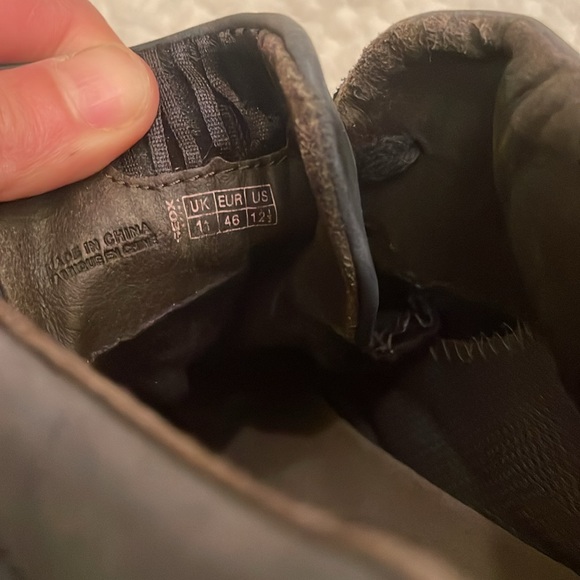 Geox Amphibiox leather men’s US 12.5 hiking shoes - Picture 10 of 12